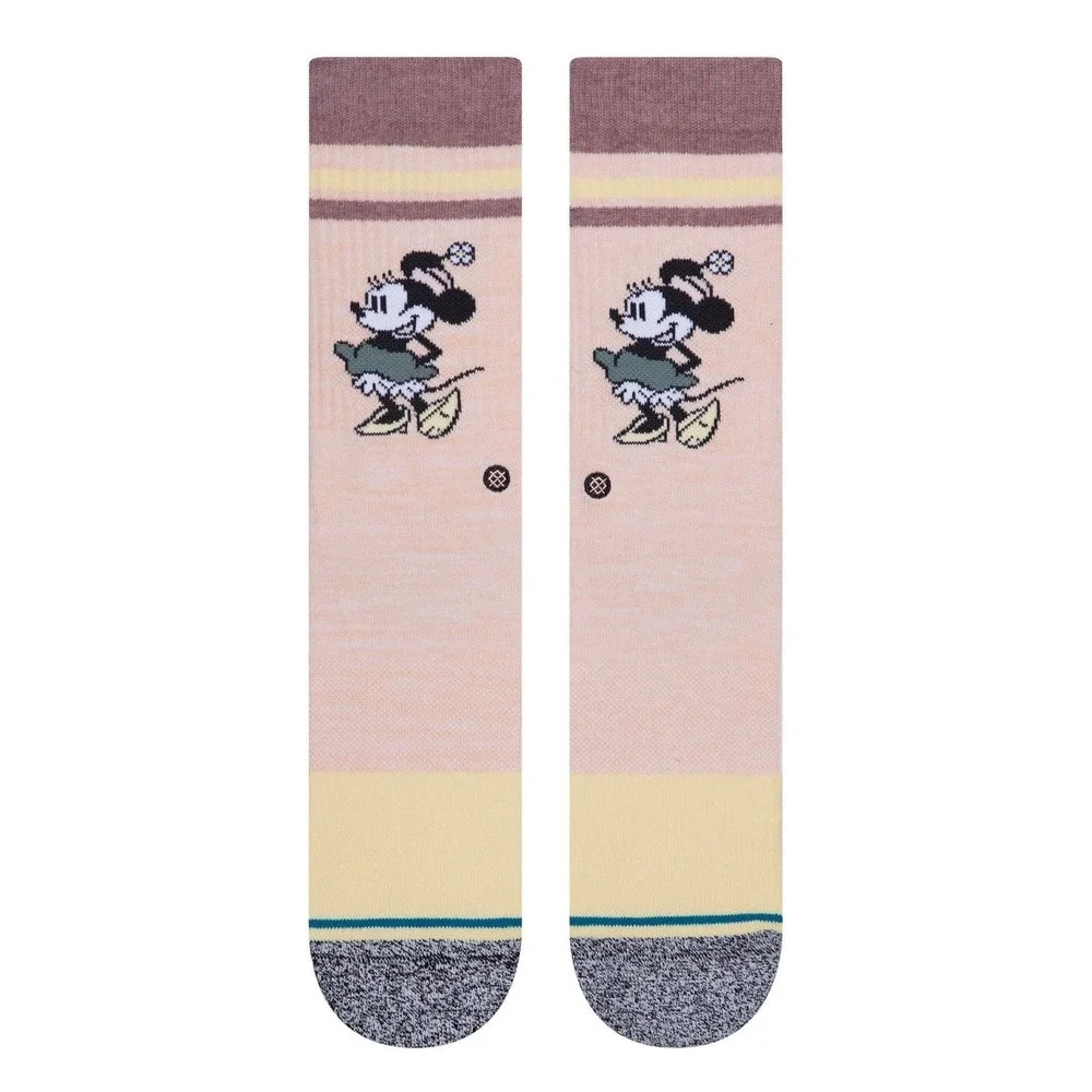 Stance x Disney Vintage Minnie 2020 Combed Cotton Crew Socks (W's 5-7.5)